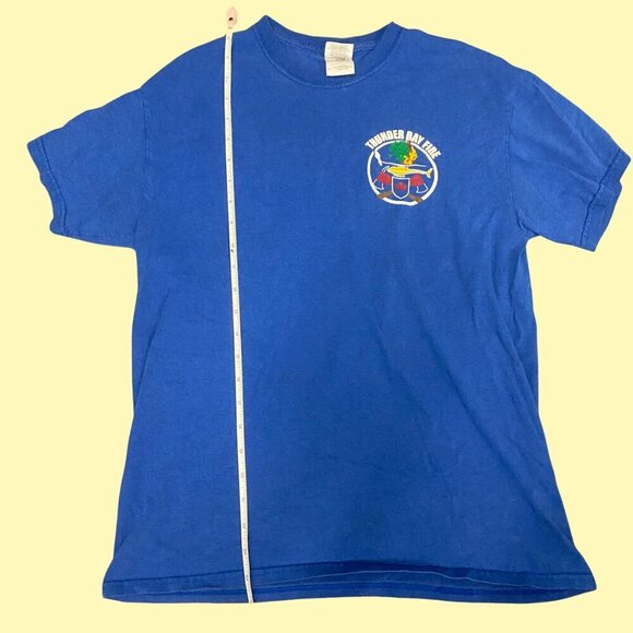 Vintage Thunder Bay Fire Dept Graphic Tee – Gildan Ultra Cotton – Size M - Picture 8 of 12